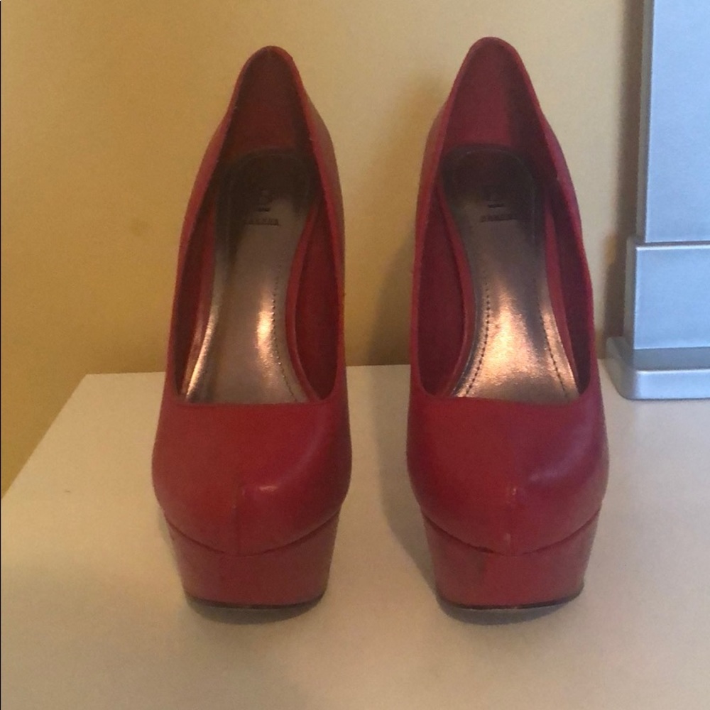Red Platform Heels - image 2